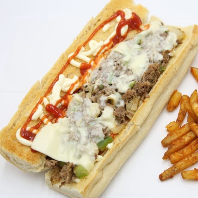 Philly Cheesesteak & Fries Combo.