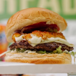 Heart Attack Burger & Fries Combo